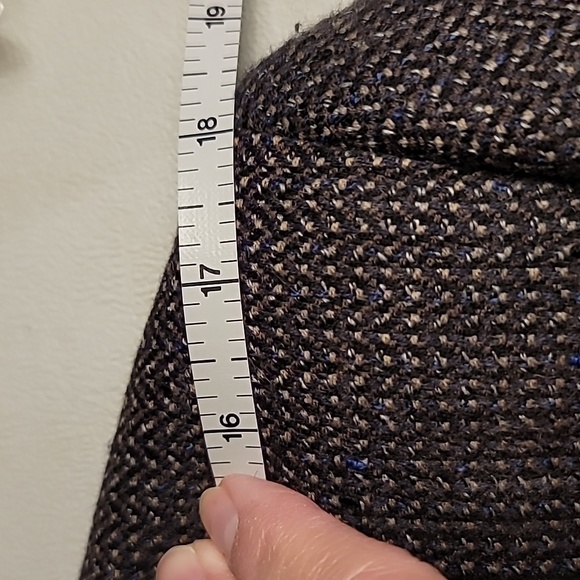 Givenchy blazer wool tweed mens 40R vintage fully lined preppy debonair jacket - Picture 12 of 12